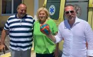 La sindaca ed il pallone "salvavita"