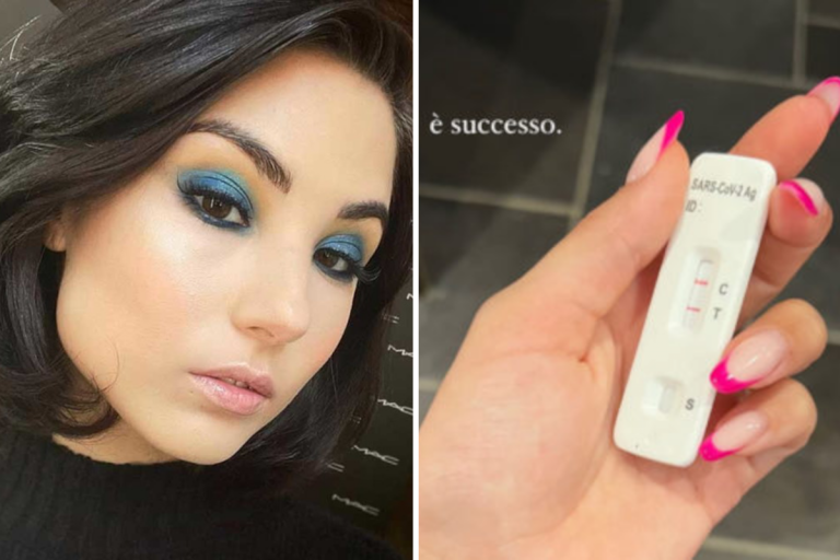 Giorgia solari positiva covid
