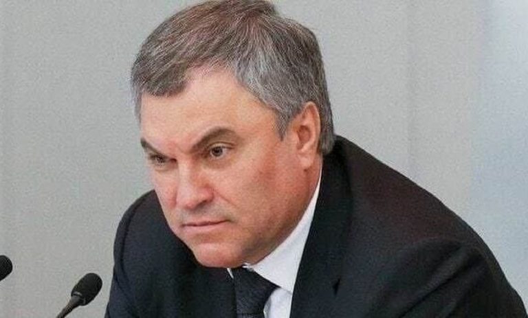 Lo speaker della Duma Vyacheslav Volodin