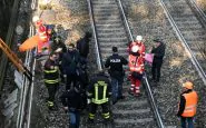 uomo investito da treno