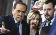 Silvio Berlusconi, Giorgia Meloni e Matteo Salvini