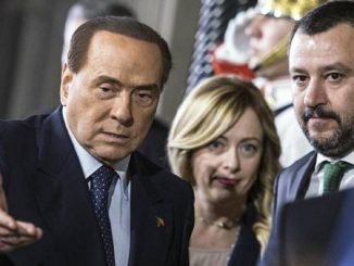 Silvio Berlusconi, Giorgia Meloni e Matteo Salvini