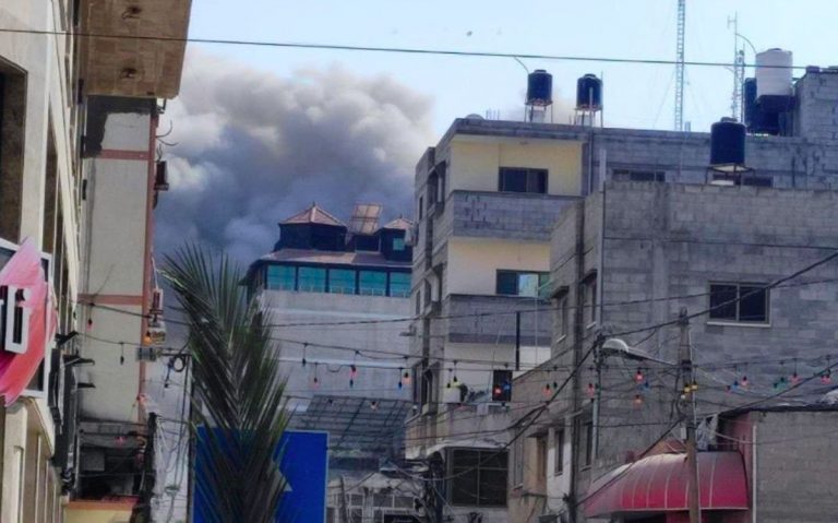 Bombardamento Striscia di Gaza