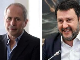 Andrea Crisanti e Matteo Salvini