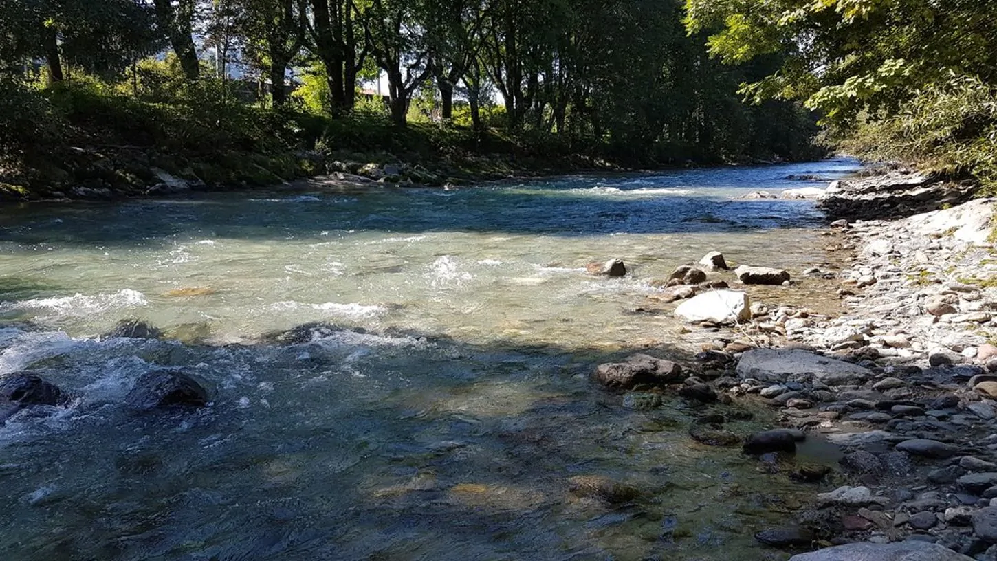 Il fiume Kitzbüheler Ache