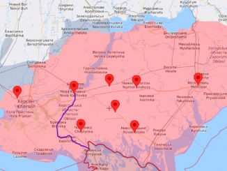 La mappa delle operazioni militari russe in corso nelle ultime 24 ore