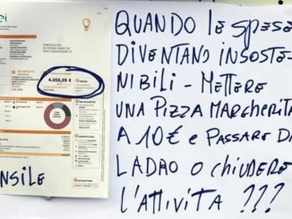 Roncadello, al «Funky Gallo» la bolletta allegata al menù: Pizza a 10 euro