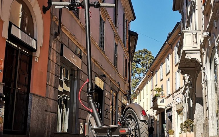 Incidente con il monopattino in provincia di Roma