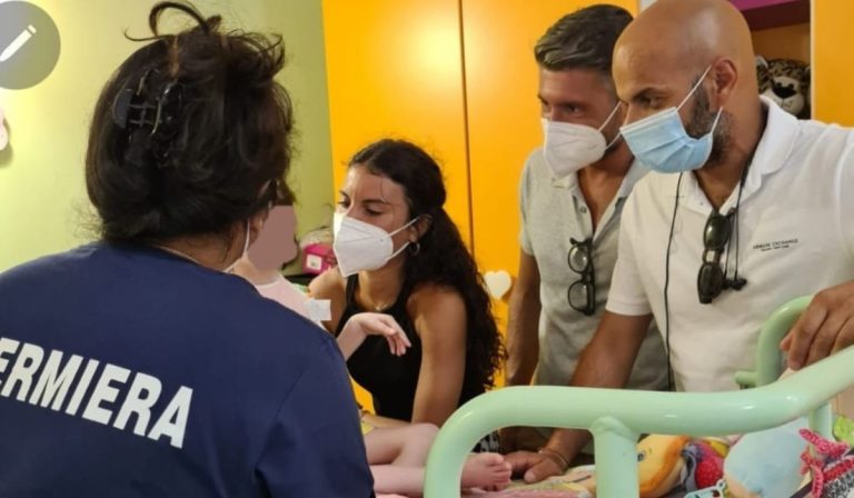 Napoli bambina 9 anni