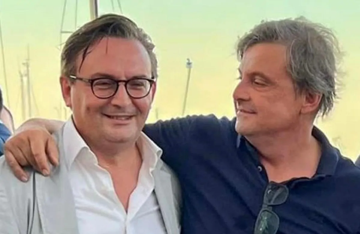 Pasquale del Prete con Carlo Calenda