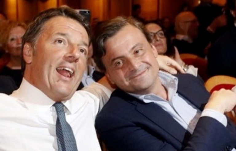 Matteo Renzi con Carlo Calenda