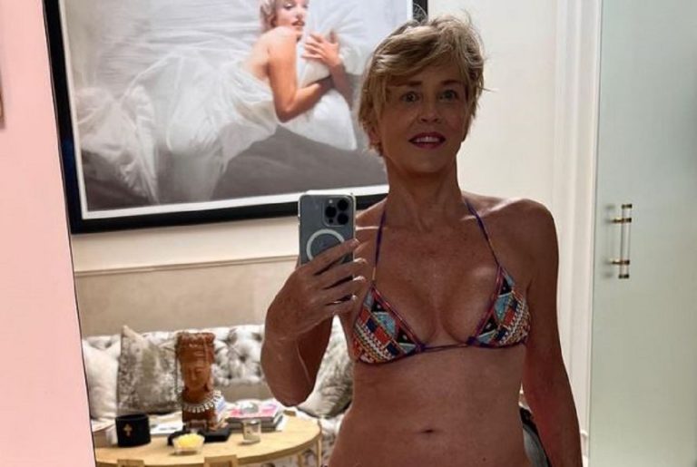 Sharon Stone fisico