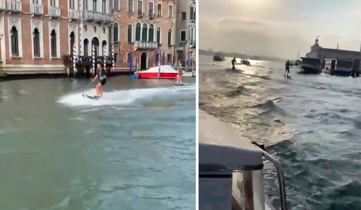 Venezia surf Canal Grande