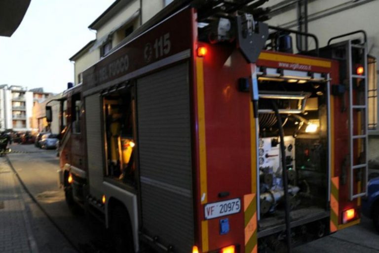 incendio appartamento predda niedda