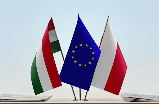 bandiera Ungheria, UE ed Italia