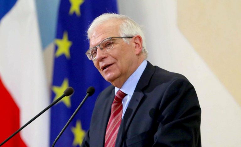 Il vicepresidente della Commissione europea Josep Borrell