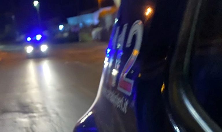 I carabinieri sono intervenuti sul luogo del tragico incidente