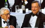 Henry Kissinger con Mario Draghi