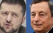 Volodymyr Zelensky e Mario Draghi