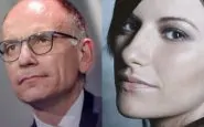 Enrico Letta e Laura Pausini