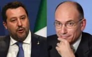 Matteo Salvini ed Enrico Letta