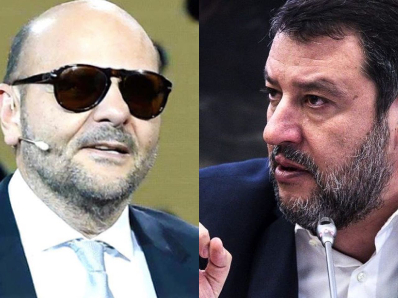 Gaffe di Salvini con il candidato non vedente Mario Barbuto: “Sarà un occhio per gli italiani”