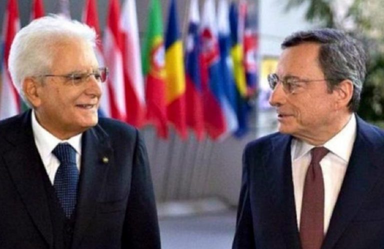 Sergio Mattarella e Mario Draghi