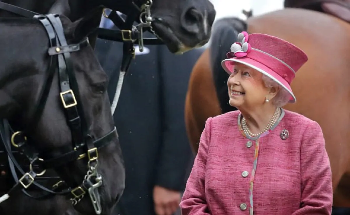 Elisabetta II adorava i cavalli