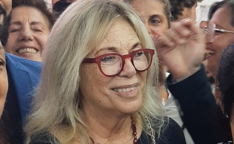 Rita Dalla Chiesa in uno scatto di Daniela Salvemini