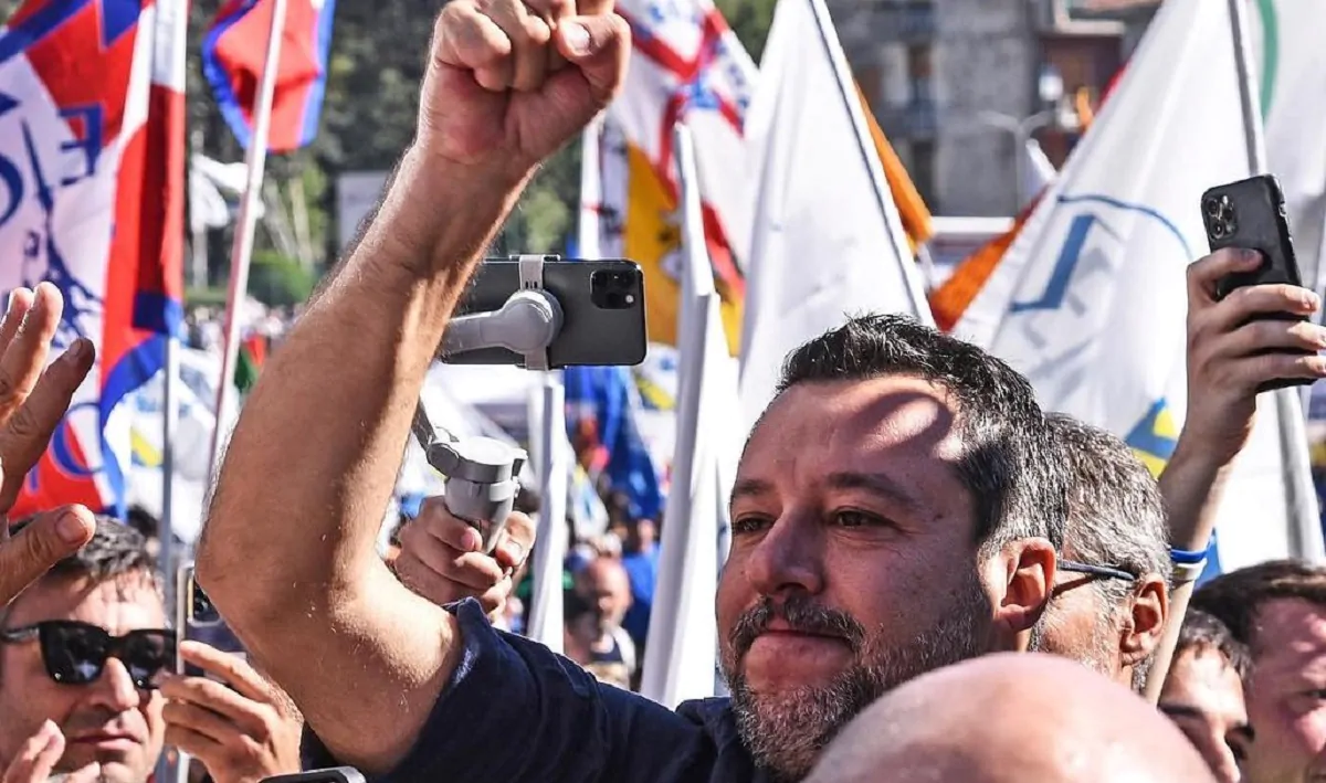 Salvini a Pontida '22