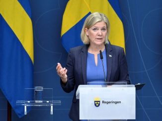 Svezia premier dimette