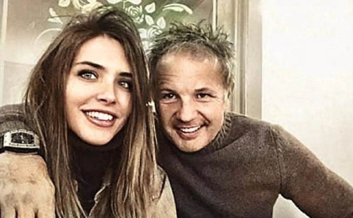 Viktorjia Mihajlovic con il papà Sinisa