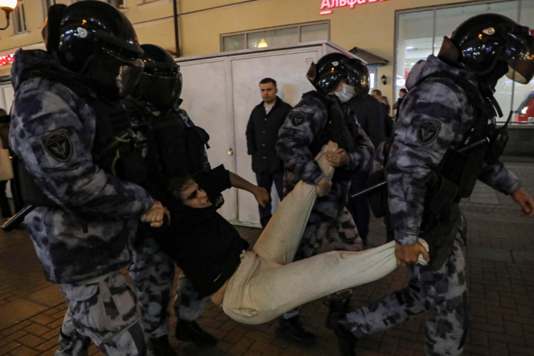 proteste in Russia