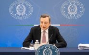 Il premier uscente Mario Draghi