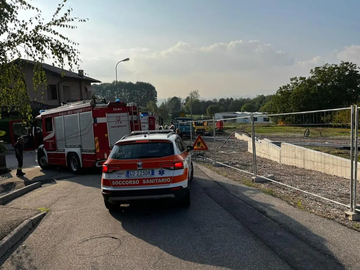 Dramma sul lavoro a Colverde: morto operaio sepolto dalla terra