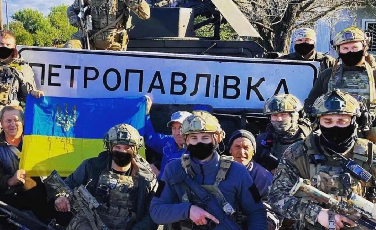 Truppe ucraine nella regione di Kherson