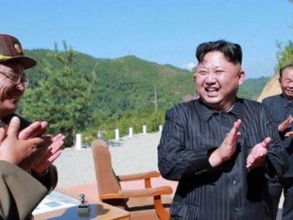 Il leader nord coreano Kim Jong un