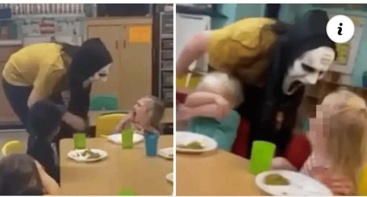 Maestre d’asilo punivano i bimbi terrorizzandoli con le maschere horror di Scream e li filmavano