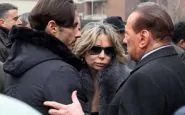 Berlusconi con i figli Marina e Pier Silvio