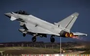 Un Typhoon britannico in scramble