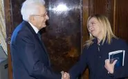 Giorgia Meloni e Sergio Mattarella