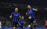 Serie A, l'Inter continua a marciare: Sampdoria stesa 3-0