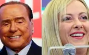 silvio berlusconi giorgia meloni