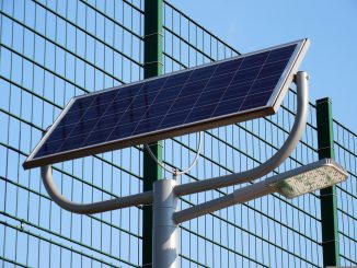 Un pannello fotovoltaico