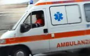 Incidente per un'ambulanza con un'anziana a bordo