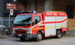 incendio in appartamento