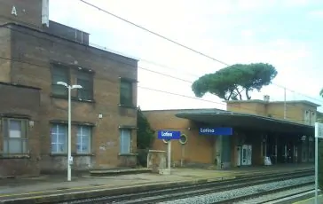 La stazione di Latina Scalo