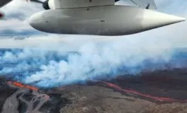 Le colate del Mauna Loa riprese da un velivolo dello Usgs