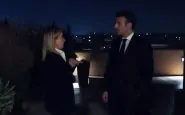 Giorgia Meloni con Emmanuel Macron