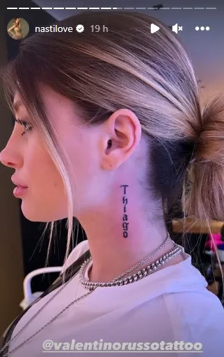 chiara nasti tatuaggio